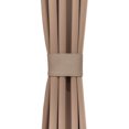 thumbnail image 3 of FFIY Petit Rideau pour Porte-Fenêtre, Rideaux de Porte Coulissante, Protection de la Vie Privée, Occultant, pour Porte-Patio, Fenêtre, Poche pour Tringle, 1 Pce, 25 x 40 Pouces, Beige Chaud, 3 of 7