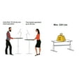 thumbnail image 7 of Compact Tech Desk: Standing & Adjustable for Small Spaces, 7 of 7