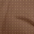 thumbnail image 1 of oneOone Rayon Brown Fabric Geometrical Diy Clothing Quilting Fabric Print Fabric By Yard 56 Inch Wide, 1 of 4