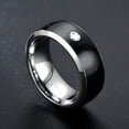 thumbnail image 2 of Xihbxyly Anillo Inteligente Nfc, Elegante Accesorio de Acero Inoxidable, Función de Intercambio de Datos Inalámbricos, Diseño Resistente Al Agua, Aplicación de Desbloqueo Móvil, Ideal para Entusiasta, 2 of 4