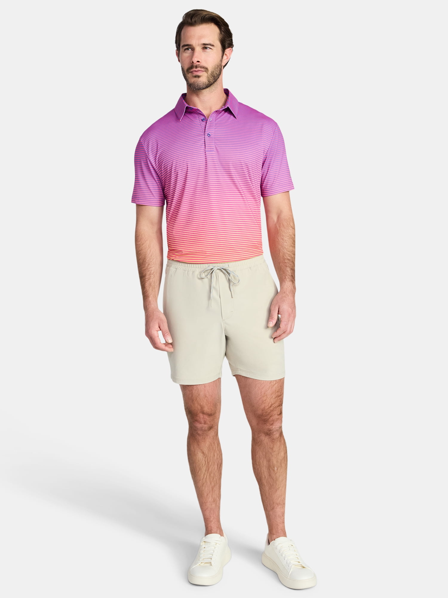 Birdie Bound Men's Ultimate Golf Shorts, 7" Inseam, Sizes XS-4XL