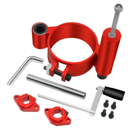 

moobody Router Lift Table Aluminum Lifting Platform Stand Woodworking Benches 47mm Lifting for 63.8-65mm Diameter Motors Engraving Machine