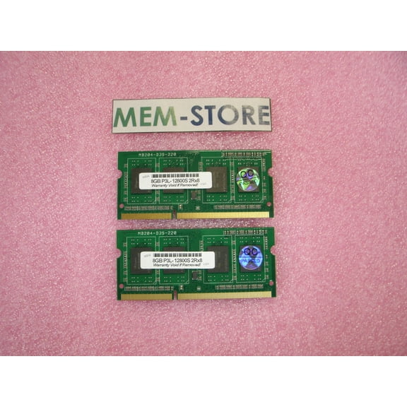 0B47381 16GB 2x8GB PC3L-12800S DDR3 1600Mhz 1.35V Memory ThinkPad E145 E44x E54x (3rd Party)