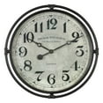 thumbnail image 3 of Uttermost 06449 Nakul 30" Round Vintage "Regent Street" London Industrial Wall Clock -, 3 of 5