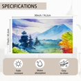 thumbnail image 2 of Mountain Entrance Rugs Indoor Doormat,Autumn Landscape Doormat Decor Welcome Doormat,Non-Slip Carpet Rugs Floor Mat Decorative for Home/Bathroom/Kitchen/Indoor 17"x30", 2 of 6