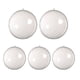 thumbnail image 1 of Adornos rellenables transparentes DIY de Navidad Sincero 5 bolas transparentes para decoración del hogar, 1 of 10