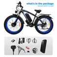 thumbnail image 5 of 26*4.0 inch electric bike 3000W Dual Motor 48V23 AH Removable Battery, 5 of 7