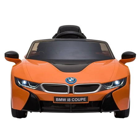

Clearance! 2 Kids Ride on Toy Car 12V Battery Powered Children Electric 4 Wheels w/ Parent Remote Control Foot Pedal 2 Speeds Music Aux LED Headlights