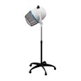 thumbnail image 3 of SuperDeal Adjustable Hooded Hair Dryer, Freestanding 1300W Rolling Bonnet Dryer with Temperature Control, White, 3 of 5