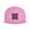Pink, variant on Flat Bill Visor Classic Snapback Hat Bitcoin Adjustable Baseball Cap for Men Women Gray