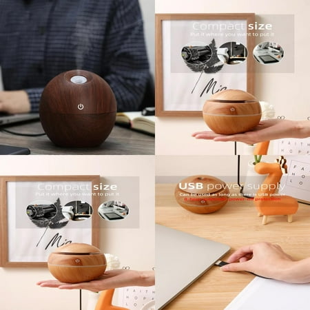 

Enhance your health and comfort with this stylish compact portable humidifier. Transform your space into a tranquil inviting oasis with this innovative device. Say goodbye to dry air an