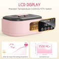 thumbnail image 2 of Máquina de cera de parafina Wattne, 3500 ml, temporizador automático, color rosa, 2 of 7