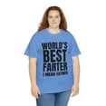 thumbnail image 2 of World's Best Farter I mean Father - Unisex Heavy Cotton Tee, 2 of 12