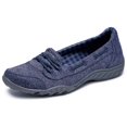 thumbnail image 1 of Skechers Breathe Easy-Good Influence - Tenis para Mujer, Marino, 7 US, 1 of 7