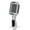 WHITE, variant on 5 Core Classic Retro Microphone Dynamic (ALL METAL BODY) - Old Vintage Style Unidirectional Cardioid Mic w/ XLR Input Universal Stand Compatible | Live Performance |Singing In Studio |Recording Gold
