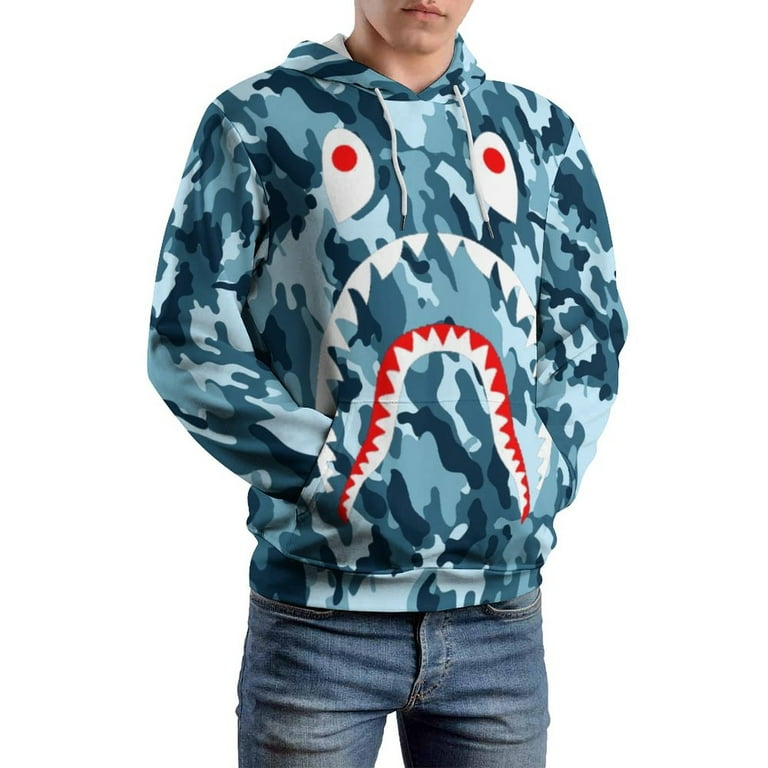 Bape blue best sale sweater