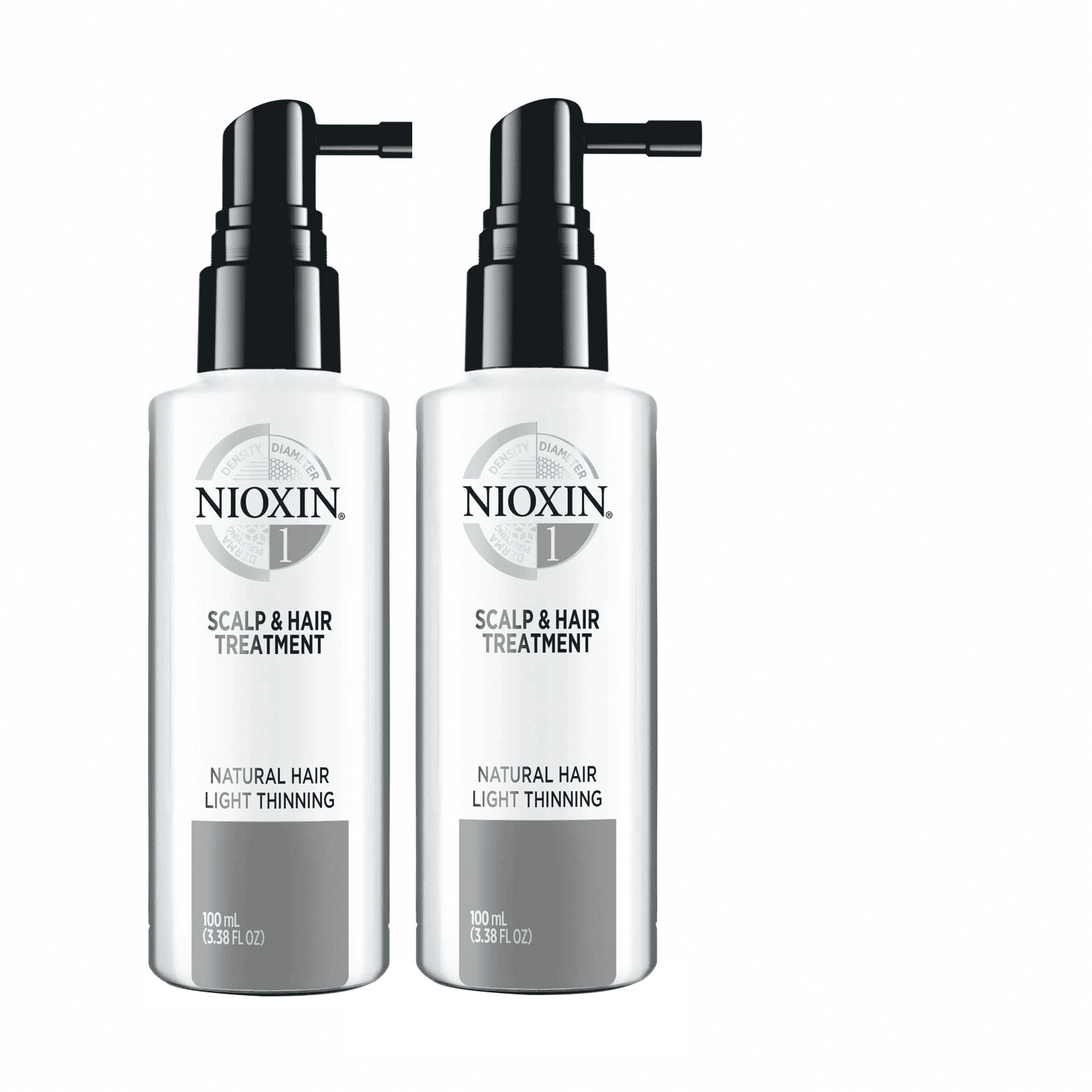 Nioxin 1 Scalp & Hair Treatment 3.38 oz 2 Pack