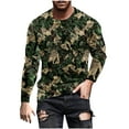 thumbnail image 3 of DDAPJ pyju Long Sleeve T-Shirts for Men Camouflage Graphic Tees Big and Tall Camo T Shirts Lightweight Casual Hiking Shirt Workout Athletic Tactical Tee Tops Army Green XXXXXL, 3 of 6