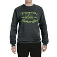 thumbnail image 3 of Wild Bobby, Green Señoritas Funny Cinco de Mayo Cinco De Mayo Unisex Crewneck Sweatshirt, Heather Black, Large, 3 of 5
