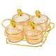 thumbnail image 5 of Plato para servir refrigerios de frutas secas Soledad Bandeja de nueces plato para servir dividido 26 cm x 19 cm x 10 cm, 5 of 10