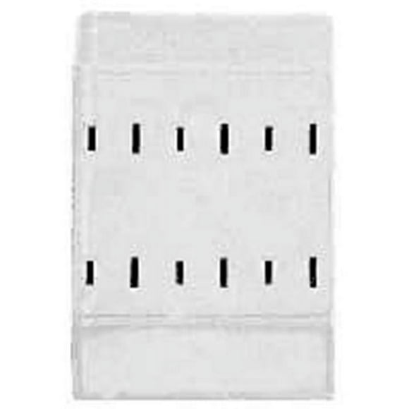 Cooper Adaptateur de Prise Sans Mise à la Terre 1746W, 125 V, 6 Prises, 2 Fils, Plastique Blanc