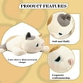 thumbnail image 2 of PET FULED Heartbeat Plush Toy for Dogs - Soft Cuddle Companion with Soothing Heartbeat, Washable - Comfort for Puppies & Adult Pets (Tabby Cat Design), 2 of 5