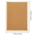 thumbnail image 4 of 1 Set of Household Message Board Decorative Bulletin Board Cork Board Display Cork Board, 4 of 7