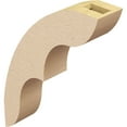 thumbnail image 5 of Ekena Millwork 3"W x 12"D x 16"H Ozark Rough Cedar Woodgrain TimberThane Knee Brace, Primed, 5 of 6