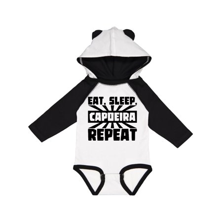 

Inktastic Eat Sleep Capoeira Repeat Gift Baby Boy or Baby Girl Long Sleeve Bodysuit