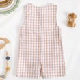 thumbnail image 4 of peqiut Romper Toddler Boy Clothes Smocked Romper Farm Baby Animal Print Jumpsuit Sleeveless Overalls Spring Summer Kids Bodysuit 0 6 9 12 18 24 Months 2T 3T 4T, 4 of 7