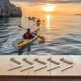 thumbnail image 3 of 100Pcs Spring Clip Locking Tube Pin Push Clip for Tent Pole for Kayak Paddle 3mm, 3 of 9