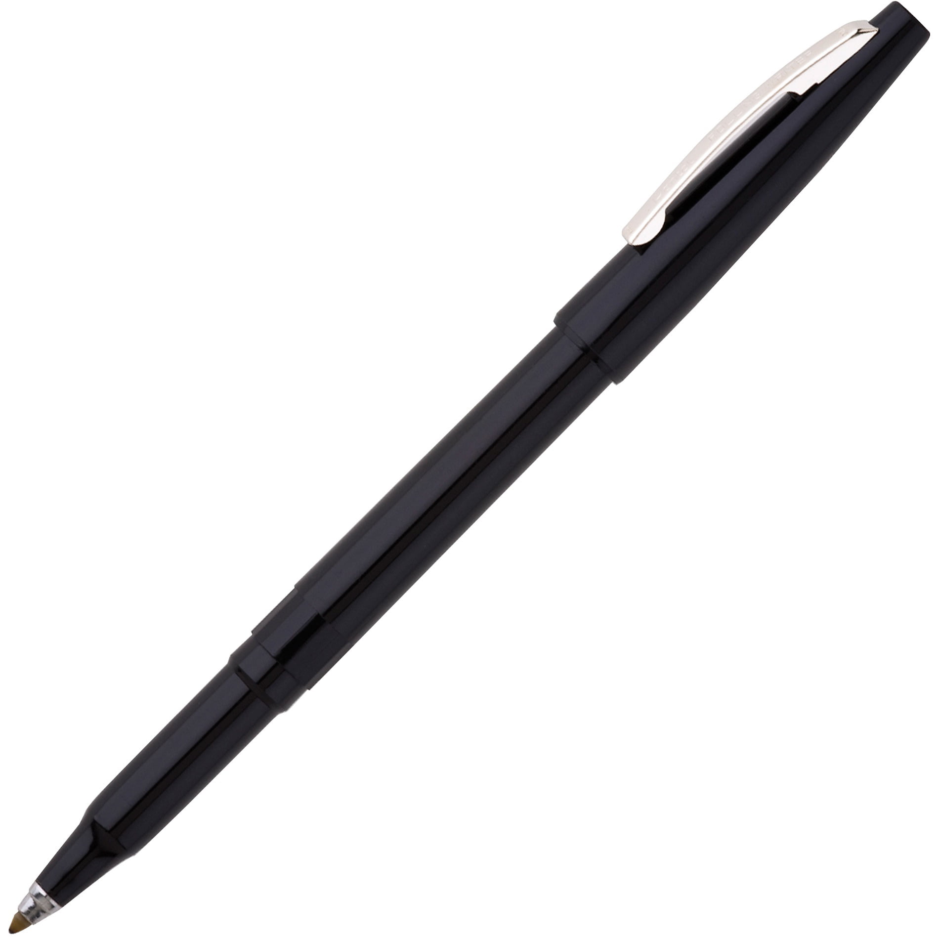 Pentel Rolling Writer Roller Ball Capped Pen, Black Ink, Medium, Dozen