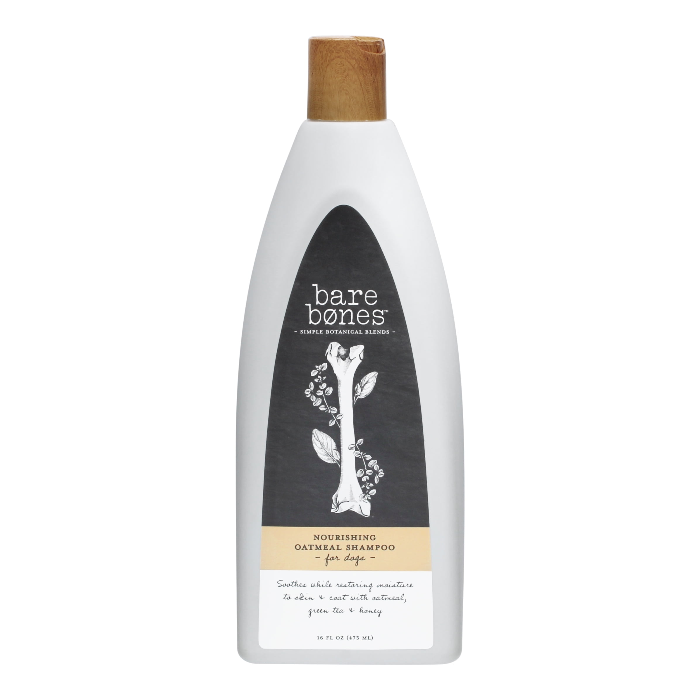 Bare Bones Natural Oatmeal Shampoo For Dogs, 16oz