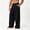 Black, variant on Xdegoge Mens Wide Leg Pants Pleated Dress Relaxed Fit Baggy Business Casual Trousers Vintage Slacks with Pockets for Office Work Suit Bottoms