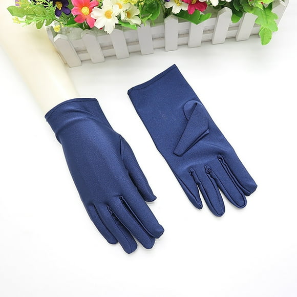 3 Pairs Cotton Gloves Resuable Soft Works Glove Or Moisturizing Dry Hands Jewelry Silver Archival Costume Inspection Gloves Mittens winter gloves Blue