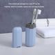 thumbnail image 3 of Bearachild Cepillo de Caja de almacenamiento de de con tapa Estuches portátiles a prueba de polvo Organizador de tenedores Juegos de accesorios de baño gris azul, 3 of 6
