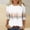 Multicolor 4, variant on Womens 3/4 Sleeve Tops Crew Neck Dressy Casual Blouses Floral Print Summer Fall Lightweight Loose Fit Shirts Clothes Size M-XXXXL
