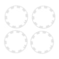 thumbnail image 1 of koolsoo 4 Pieces Wheel Rim Protector Easy Installation 20inch for Model Y White, 1 of 9