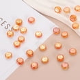 thumbnail image 4 of Uxcell 60 Pack Glass Letter Beads, 10mm Flat Round Alphabet Letter Beads Z Initial Letter Spacer Beads for DIY Bracelet Necklace Earring Jewelry Craft Making, Red Orange, 4 of 6