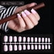 thumbnail image 1 of Uñas postizas europeas y americanas color piel rosa uñas francesas uñas postizas para manos y pies uñas postizas francesas, 1 of 6