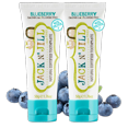thumbnail image 1 of Toothpaste Jack N' Jill Natural BlueBerry Kids 52mL (2 Pack), 1 of 4