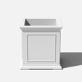 thumbnail image 1 of Veradek Brixton Cube 20 Pouces Jardinière Blanche Blanche, 1 of 9
