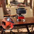 thumbnail image 4 of Réchaud à Gaz de Camping Mini Portable Réchauds de Camping en Acier Inoxydable Pliable Réchaud de Randonnée Chauffage Rapide Gril BBQ Réchaud Accessoires de Barbecue pour BBQ Randonnée, 4 of 9