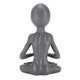 thumbnail image 4 of Adorno De Resina Extraterrestre Interesante Figura De Extraterrestre Estatua De Meditativo Interesante Decoración Escultura Adorno De Arte Decorativo Para Entrada De Porche Sala De Estar Escritorio Noticed HA021389-00, 4 of 7