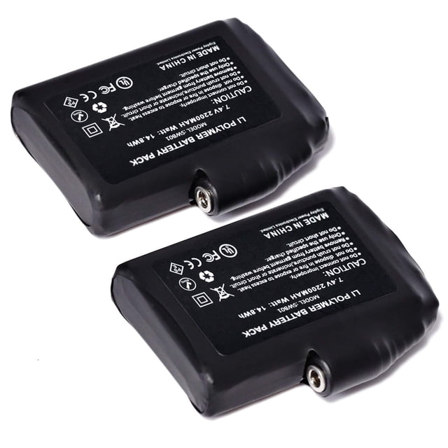 Baterías recargables SAVIOR HEAT SWB01, 7,4 V, 2200 mAh, polímero de litio