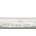 thumbnail image 5 of Unique Loom Nyla Collection Area Rug - Smile (4' Octagon Multi/Gray), 5 of 7