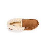 Dearfoams Cozy Comfort Men's Cuffed Moccasin Slippers