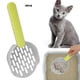 thumbnail image 5 of 3 uds arena para gatos de plástico pala hueca limpiador de inodoro para gatos herramienta de limpieza suministro para mascotas gris y verde, 5 of 13