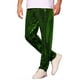 thumbnail image 5 of Pantalones de lentejuelas INSPIRE CHIC para hombres, pantalones rectos brillantes para fiestas disco, talla 34, color verde, 5 of 6