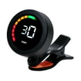 thumbnail image 1 of Yinanstore Guitar Tuner Guitar Accessories 360 Degree Rotate Professional Musical Instrument Accessory Fast Accuratie Tuning Banjo Bass Black, 1 of 8